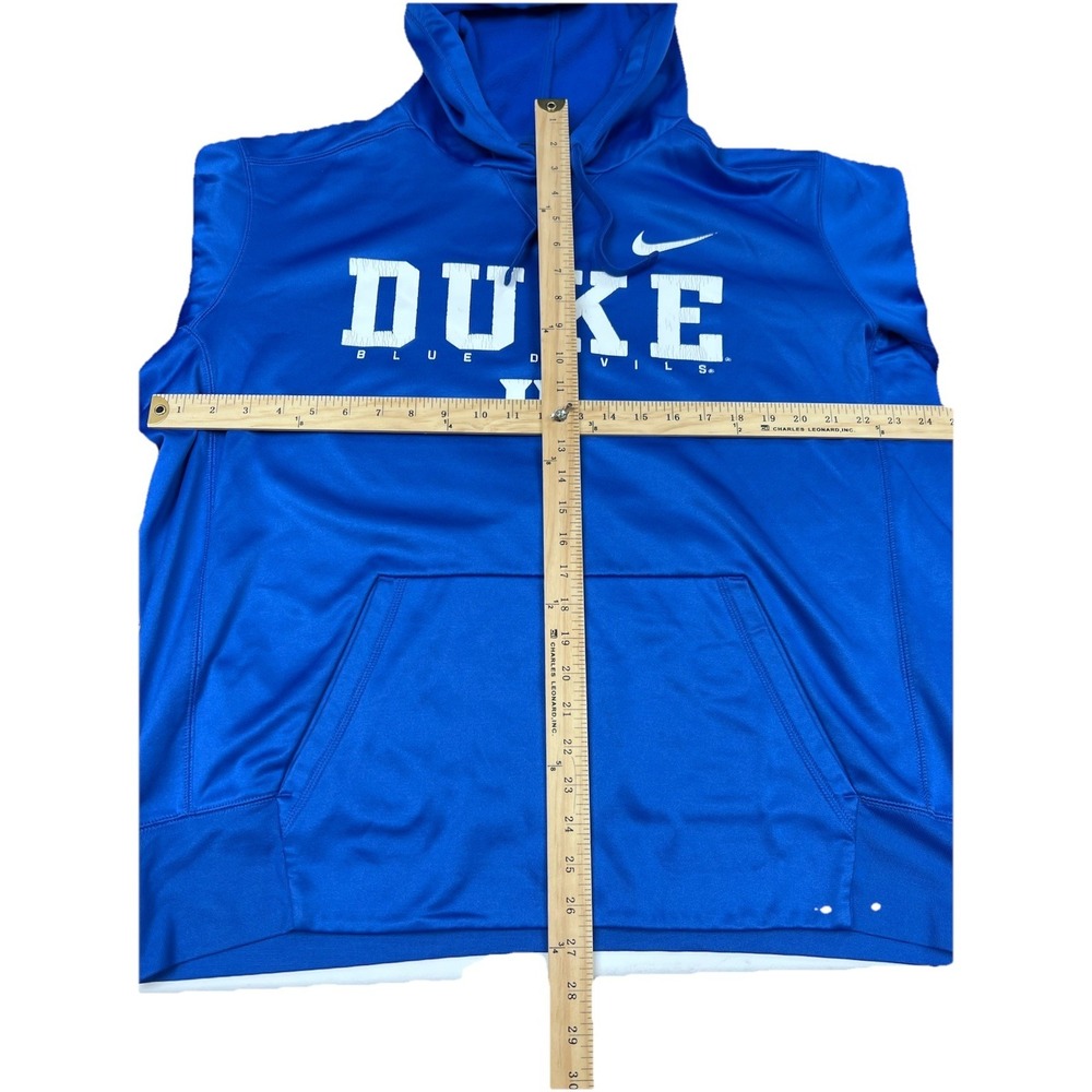 Nike Dri-FIT Duke Blue Devils Hoodie Men's XL Blue NCAA Pullover Standard Issue - Picture 5 of 6